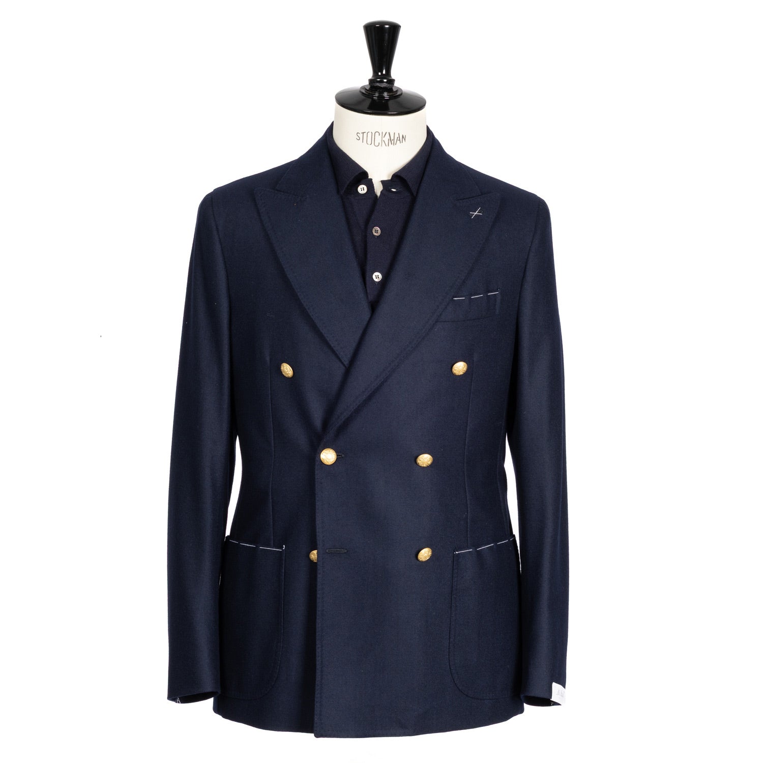 Double-Breasted Jacket "Blazer Club" made from pure Wool - handmade